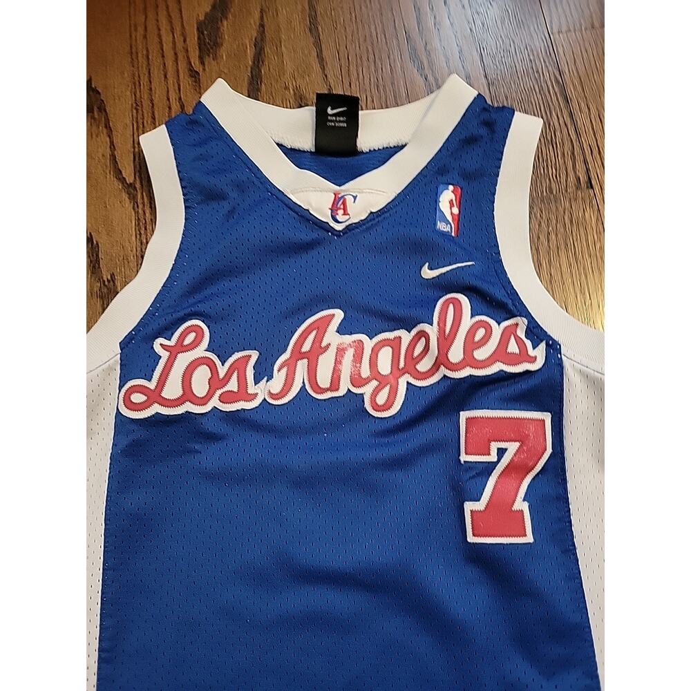 Nike Lamar Odom Los Angeles Clippers Youth Size Small Jersey NBA Basketball Boys - Picture 3 of 10